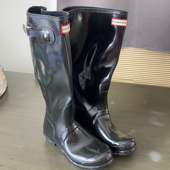 Hunter Shoes New Hunter Boots Black Poshmark